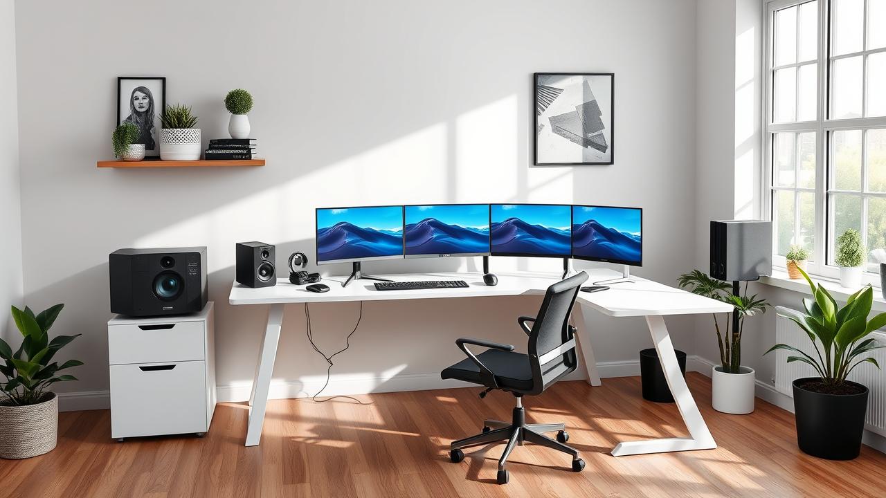 best l-shaped gaming desks