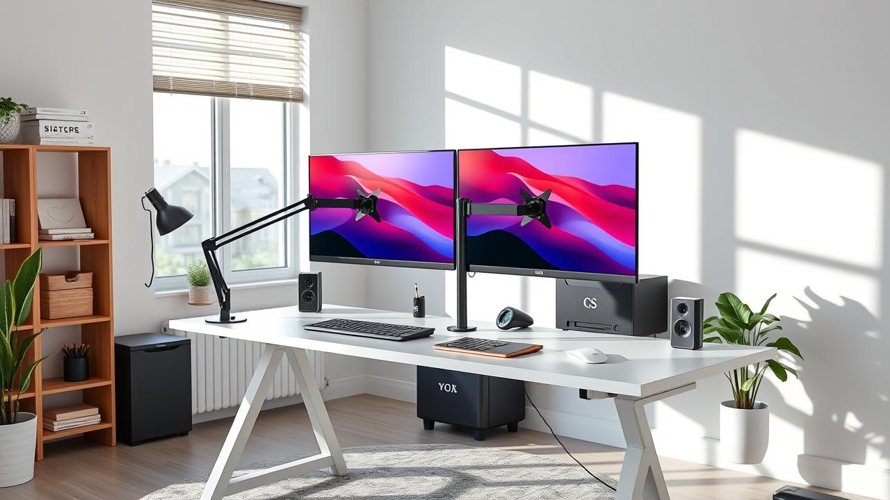 best monitor arms for dual monitor setup