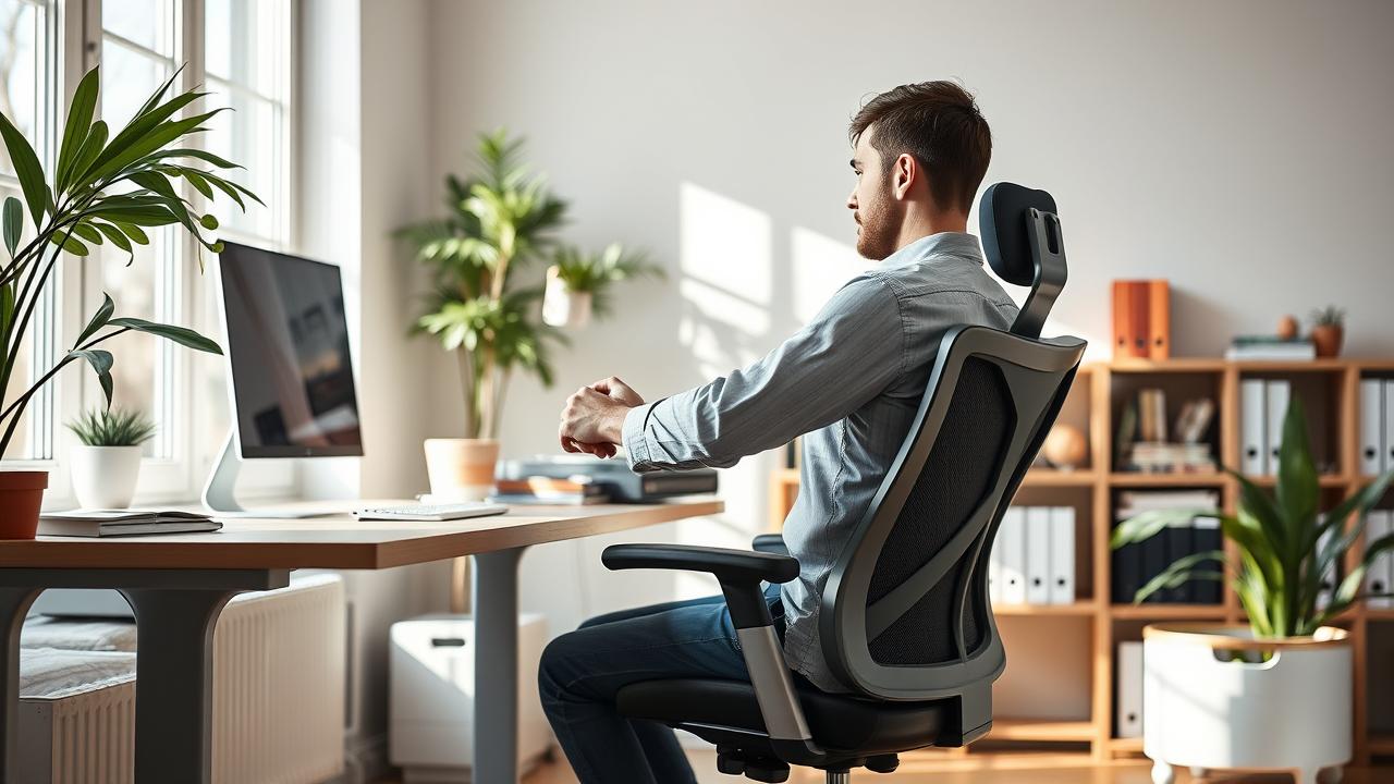 how to adjust office chair ergonomics