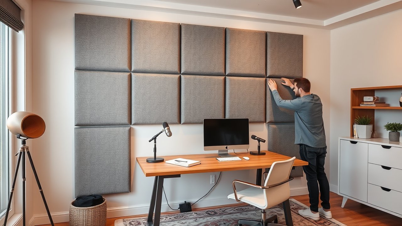 how to soundproof a home office